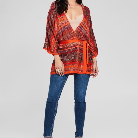 New Guess Marciano Sasika Sweater cover up wrap XS/ S - Picture 5 of 8